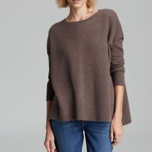 Vince Chevron Wool-Cashmere Sweater